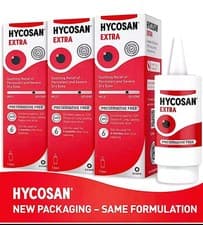 Image of 3x Hycosan Extra Preservative-Free Eye Drops 7.5ml 100% ORIGINAL ⭐⭐⭐⭐⭐