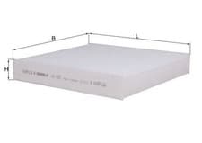 Image of LA 923 Cabin Air Filter Fits Alpine A290 A110 2 Dacia Duster Jogger By Mahle