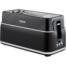 Image of Morphy Richards 245744 Signature Matt 4 Slice Toaster Black
