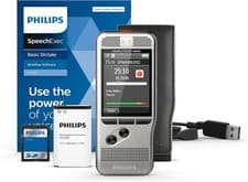 Image of Philips DPM6000 PocketMemo Voice Recorder Kit Digital, SpeechExec Professional