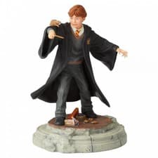 Image of Harry Potter Ron Weasley statue by Wizarding World enesco