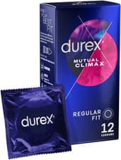 Image of Durex Mutual Climax Regular Fit Condoms (Pack of 12)