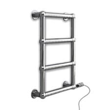 Image of Traditional Designer Electric Towel Radiator 500mm Width | Pre-Filled Bathroom