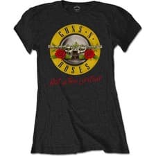 Image of Ladies Guns n' Roses Not In This Lifetime Tour Official T-Shirt Womens