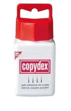Image of COPYDEX STRONG SAFE ADHESIVE GLUE ART CRAFT FABRIC CARPET PVA WOOD BOND PRITT