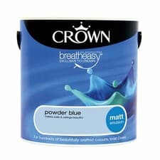 Image of Crown Breatheasy Matt Emulsionn 2.5L- ALL COLOURS!!!