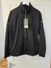 Image of Portwest PW3 Flex Shell Jacket T620 Black Medium New With Tags