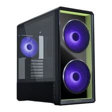 Image of Lian Li LANCOOL 217 INF, Black, Mid Tower, 3x RGB Fans, Reverse Connection, EEB