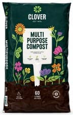 Image of Clover Multi Purpose Peat Compost 60L Garden Soil Improver Plants Flowers Veg