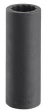 Image of Facom NSD.19L 1/2? Drive Deep Bi-Hexagon (12-Point) Impact Socket 19mm