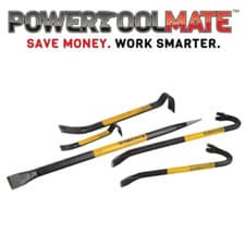 Image of Roughneck ROU64965 Gorilla Wrecking Bar Pry Utility Bar Crowbar Set Kit 5 Piece