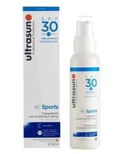 Image of Ultrasun Sports Spray SPF30, Transparent Sun Protection Spray, 150ml