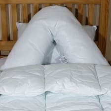 Image of Comfortnights Easy care V shape wipe clean, Nursing pillow.