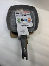 Image of Tower T80336 Cerastone Forged Grill Pan with Non-Stick Coating and Soft Touch Ha