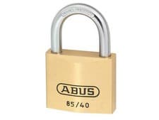 Image of ABUS Mechanical 85/40Mm Brass Padlock Keyed Alike 709 ABUKA02456