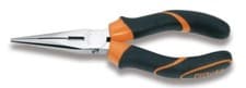Image of Beta Extra-Long Needle Knurled Nose Pliers, 160mm Long Bi-Material - 1166BM 160