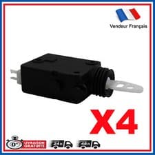 Image of Set of 4 Central Locking Motors for Citroën and Peugeot - 661503 661513