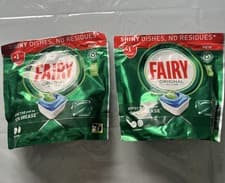 Image of 2 x Fairy Original All In One Dishwasher Tablets 100 % GREASE - 25 Tablets x 2