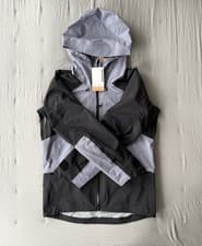 Image of Salomon ABSOLUTE 3L Men’s Shell Jacket S Blue Granite/Black BNWT Genuine
