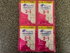 Image of 5x Head & Shoulders Shampoo Smooth Silky Travel Holiday Pouch Pack Sachet 8ml