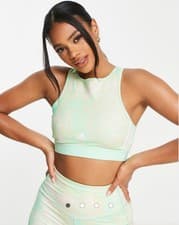Image of Adidas Women's Hyperglam Aeroready Training Light-Support Workout Bra