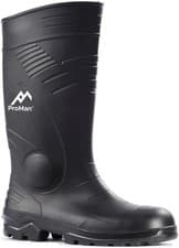 Image of 'ProMan' Steel Toe Cap Wellington Boots Size 6 Safety Gardening Men Womens
