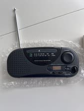 Image of Portable LCD Alarm Clock Radio 2xAABatteries