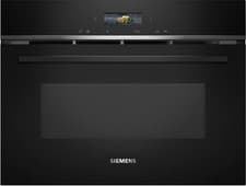 Image of Siemens iQ700 CE732GXB1B Built-in Compact Microwave Oven - Black
