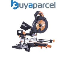 Image of Evolution 052-0001A R255SMS+ Pro Multi-Material Sliding Mitre Saw 255mm 2000W 24