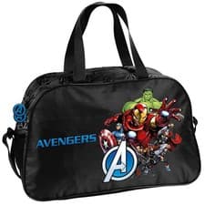 Image of Sports bag AVENGERS Kids Swimming pool School Travel MARVEL IRON MAN HULK THOR