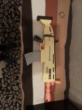 Image of Nerf Elite Fortnite Scar AR-L Blaster With Magazine Bullets Not Included