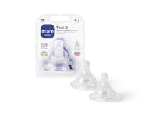 Image of MAM Teats Size 3 | 2 Pack | Fast Flow | Suitable from 4+ Months | Fits All MAM