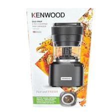 Image of NEW KENWOOD Duo Prep CHP80.00BK 2-in-1 Chopper & Grinder