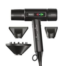 Image of Wahl Vanquish Hair Dryer 1600W Corded 3 Heat Settings with Cool-Shot Black ZY166