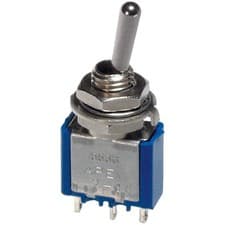 Image of Apem 5539A Toggle Switch SPDT On-Off-On 250V 3A