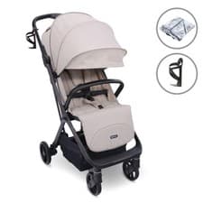 Image of My Babiie MBX7 Plus Auto-Fold Compact Stroller - Camel