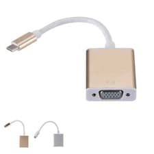 Image of Multiport Male to VGA DisplayPort type-c to vga converter Thunderbolt USB Type C