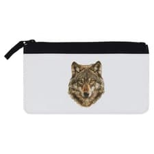 Image of 'Wolf Portrait' Pencil Case (PC00056984)