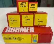 Image of DORMER Cobalt Heavy Duty A777 HSco Jobber Twist Drill Bits