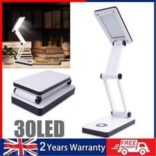 Image of LED Desk Lamp Dimmable Table Lamp Eye-Caring Reading Light with USB Charging UK