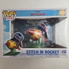 Image of Funko Pop! Rides: Disney - Stitch in Rocket #102