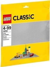 Image of LEGO CLASSIC: Grey Baseplate 48x48 New Sealed Retired - 10701