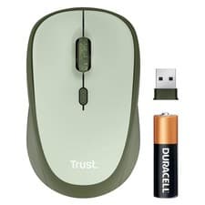 Image of Yvi Silent Wireless Mouse Sustainable Design 800-1600 DPI For Left and Right
