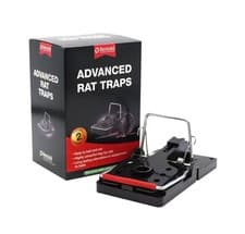 Image of Rentokil Advanced Rat Trap Easy To Bait & Set, Highly Powerful Trap Twin Pack