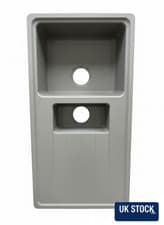 Image of Lamona SNK2173 1.5 Bowl Granite Composite Kitchen Sink Inset Drainer Howdens