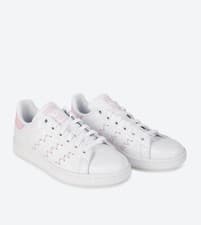 Image of Adidas Womens Stan Smith Trainers / White Pink / RRP £85