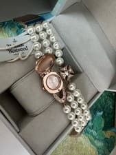 Image of Vivienne Westwood  The Strand Watch Three Row Pearl Orbit