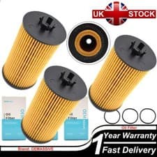 Image of 3pcs Oil Filter For Chevrolet Trax Opel Astra Agila Corsa Vauxhall 93185674 UK