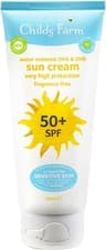 Image of Childs Farm SPF 50 Sun Cream Very High UVA/UVB Protection Sensitive Skin 100ml