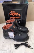 Image of A PAIR SIZE 11 WATERPROOF “WORKFORCE” WF2-P SAFETY WORK SITE BOOTS BRAND NEW